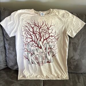 Matt and Kim (band) Graphic Tree Design T-Shirt